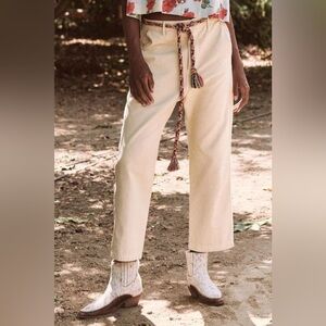 THE GREAT. NWT The Ranger pant in Vintage washed Khakis Sz 27 Quiet Luxury USA